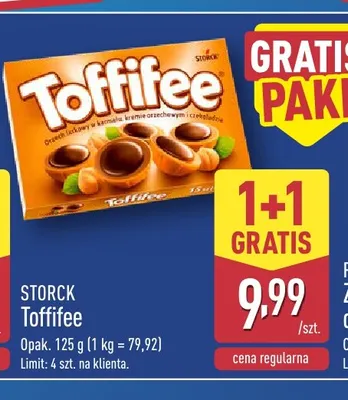 Cukierki Toffifee Storck promocja w Aldi