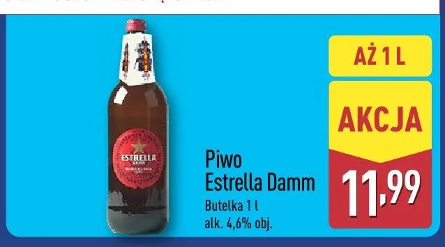 Piwo Estrella Damm promocja