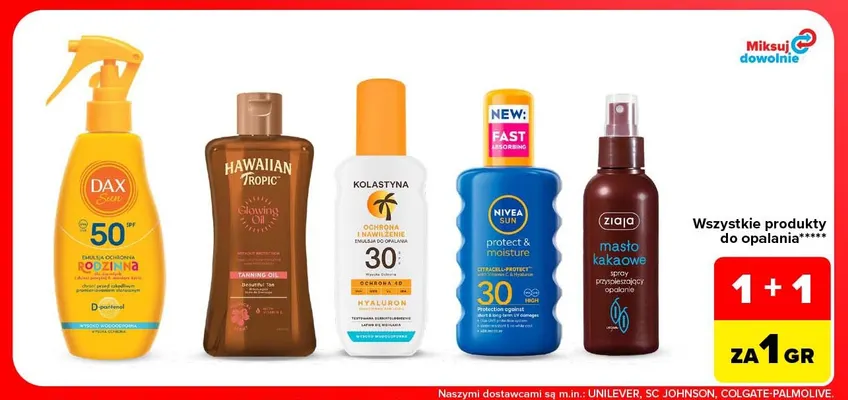 Spray przyspieszający opalanie Ziaja masło kakaowe promocja w Carrefour