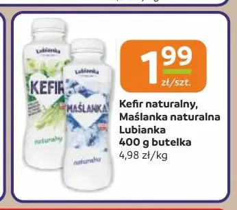 Kefir naturalny Lubianka promocja w Gama