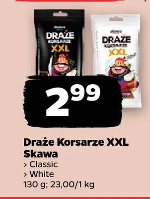 Draże Korsarze XXL Classic Skawa promocja w Netto