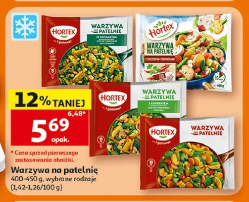 Warzywa na patelnię klasyczne Hortex promocja w Auchan