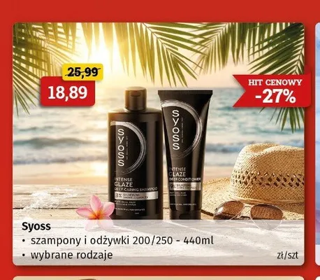 Szampon do włosów Syoss Intense Glaze promocja w Drogeria Kosmyk