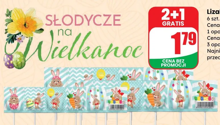 Lizaki na pasku promocja w Dino