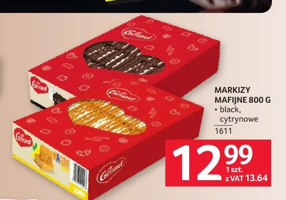 Markizy Mafijne black Dr Gerard promocja w Selgros