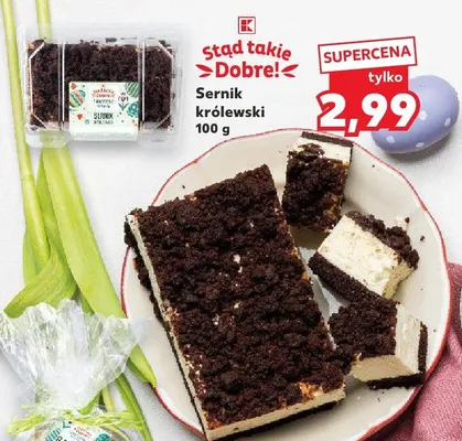 Sernik królewski promocja w Kaufland