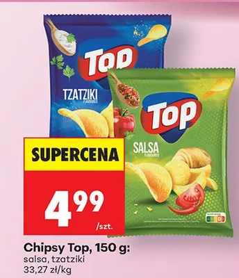 Chipsy salsa promocja w Biedronka