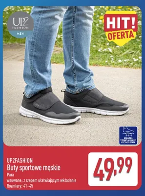 Buty sportowe męskie UP2fashion promocja w Aldi