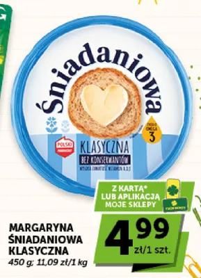 Margaryna Śniadaniowa Klasyczna promocja w ABC