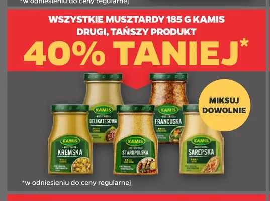 Musztarda staropolska Kamis promocja w Netto