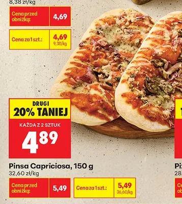 Pinsa Capriciosa promocja w Biedronka