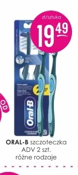 Szczoteczka do zębów ADV Oral-B 2-pak promocja w Drogerie Jasmin