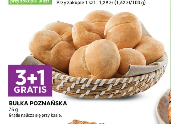 Bułka poznańska promocja w Stokrotka
