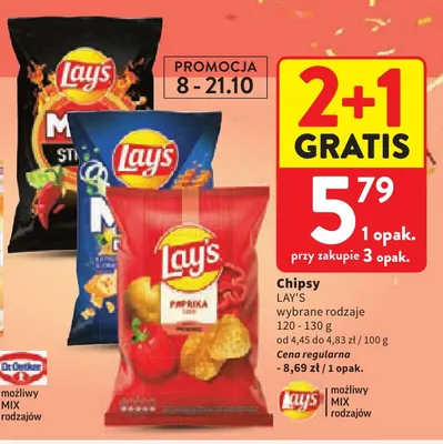 Chipsy Lay's promocja w Intermarche