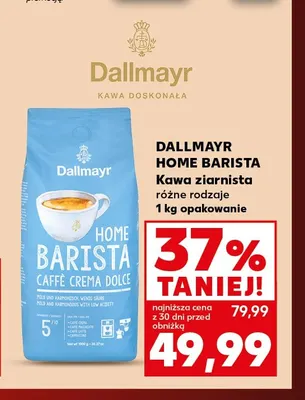 Kawa ziarnista Dallmayr Home Barista promocja w Kaufland