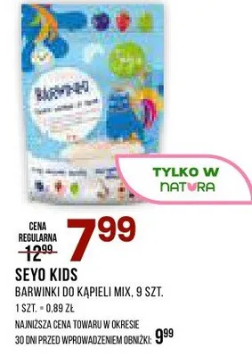 Barwinki do kąpieli mix promocja w Drogerie Natura