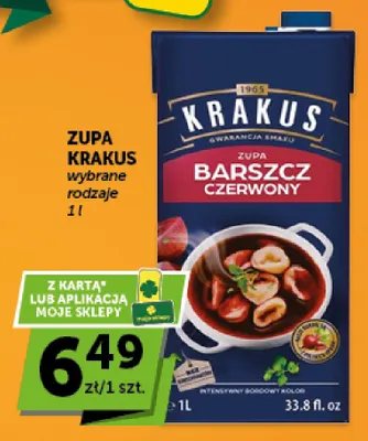 Zupa Krakus promocja w Euro Sklep