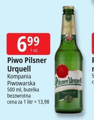 Piwo Pilsner Urquell promocja w Leclerc