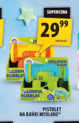 Pistolet na bańki mydlane promocja w Arhelan