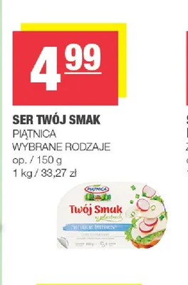 Ser Twój Smak Piątnica promocja w SPAR