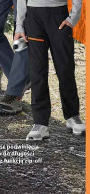Spodnie trekkingowe chłopięce z odpinanymi nogawkami promocja w Lidl