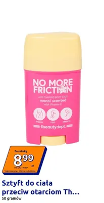 Sztyft do ciała przeciw otarciom The Beauty Dept. No More Friction promocja w Action