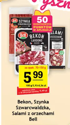 Szynka szwarcwaldzka Bell promocja w Gram Market