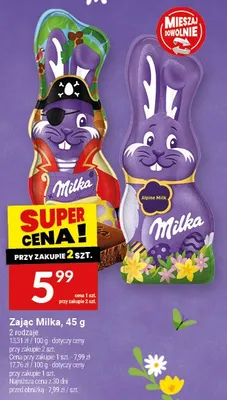 Zając Milka promocja w Twój Market