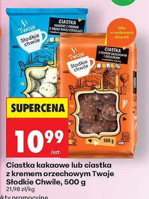 Ciastka kakaowe  promocja w Biedronka