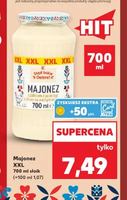 Majonez XXL K-Stąd Takie Dobre! promocja w Kaufland