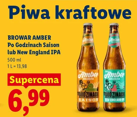 Piwo Po Godzinach Saison promocja w Lidl
