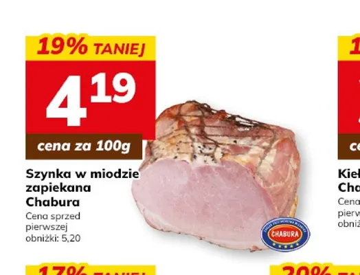 Szynka w miodzie zapiekana Chabura promocja w Hitpol