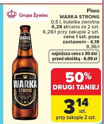 Piwo promocja w Carrefour