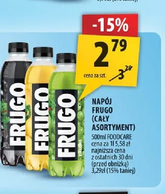 Napój Frugo promocja w Arhelan