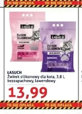 Żwirek silikonowy dla kota bezzapachowy Łasuch promocja w Blue Stop