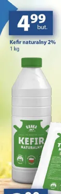 Kefir naturalny 2% Kanka promocja w Delikatesy Centrum