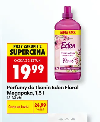 Perfumy do tkanin Eden Floral Megapaka promocja w Biedronka