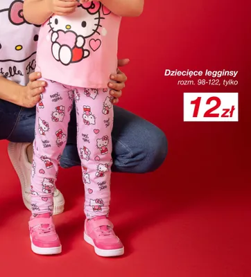 Legginsy dziecięce Hello Kitty promocja w KiK