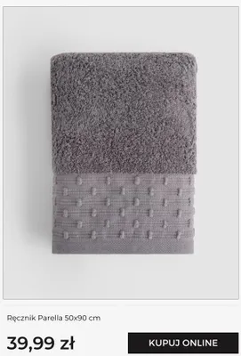 Ręcznik Parella 50x90 cm promocja w home&you
