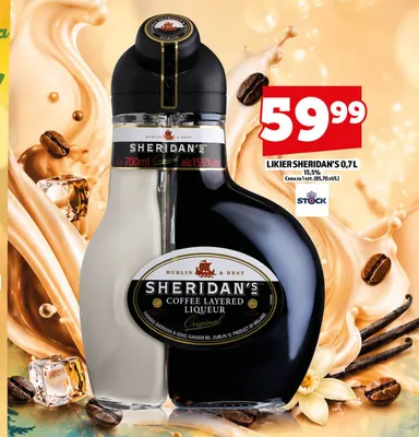 Likier Sheridan's promocja w TOPAZ