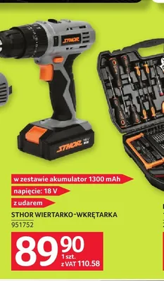 Wiertarko-wkrętarka Sthor promocja w Selgros