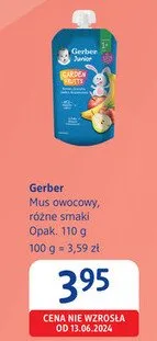 Mus owocowy różne smaki promocja w Drogerie DM