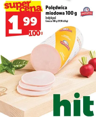 Polędwica miodowa Indykpol promocja w TOPAZ