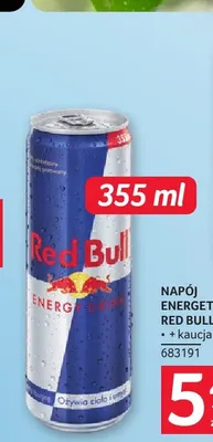 Napój energetyczny Red Bull promocja w Selgros