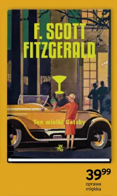 Książka Ten wielki Gatsby F. Scott Fitzgerald oprawa miękka promocja w Empik