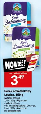 Serek śmietankowy Łowicz promocja w Twój Market