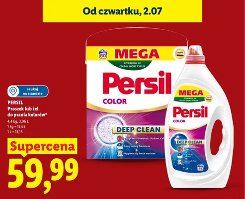 Żel do prania kolorów Persil Color promocja w Lidl