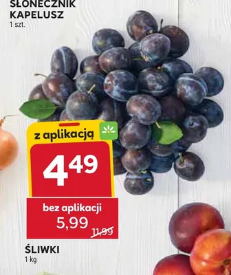 Śliwki promocja w Stokrotka