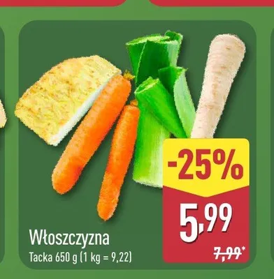 Włoszczyzna promocja w Aldi