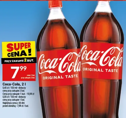 Napój gazowany Original Taste promocja w Twój Market